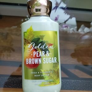 Golden pear and brown sugar